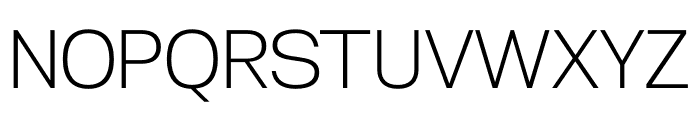Bernabeu Extra Light Font UPPERCASE