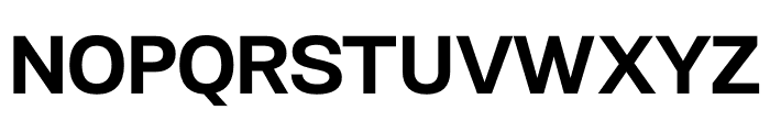Bernabeu Semi Bold Font UPPERCASE