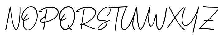 Bernadette Signature Font UPPERCASE