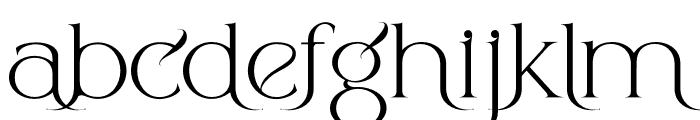 Berold Berold stylistic Font LOWERCASE