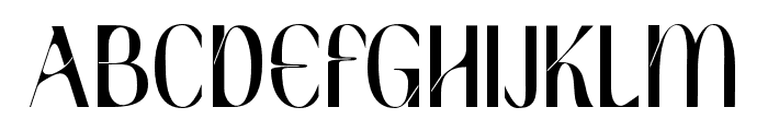 Beron-Regular Font UPPERCASE