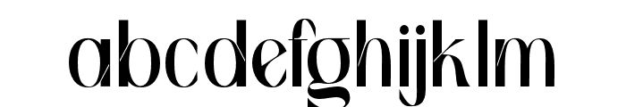 Beron-Regular Font LOWERCASE