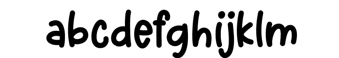 BerryPuff Font LOWERCASE