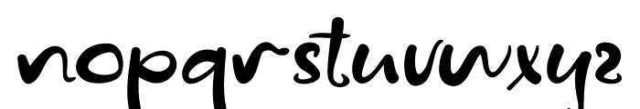 BerrySunrise Font LOWERCASE