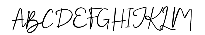 Bersambung Font UPPERCASE