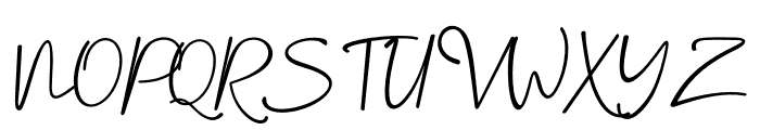 Bersambung Font UPPERCASE