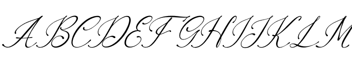 Berthaleya Ferbonitze Italic Font UPPERCASE