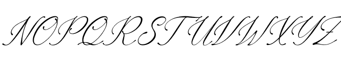 Berthaleya Ferbonitze Italic Font UPPERCASE