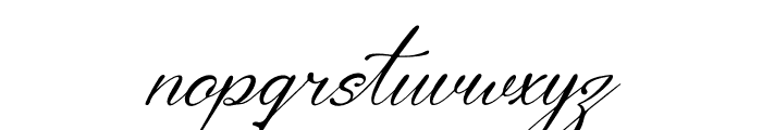 Berthaleya Ferbonitze Italic Font LOWERCASE