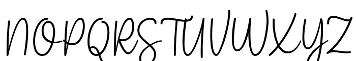 Berthin Font UPPERCASE
