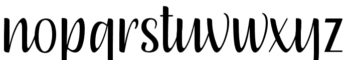 BertinaScript Font LOWERCASE