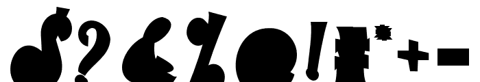 BertoboyExtrude Font OTHER CHARS
