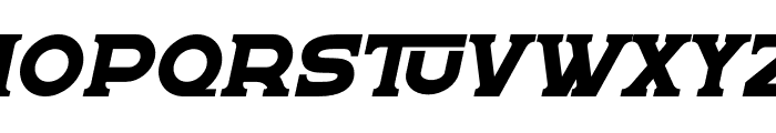 Bertton Italic Font UPPERCASE