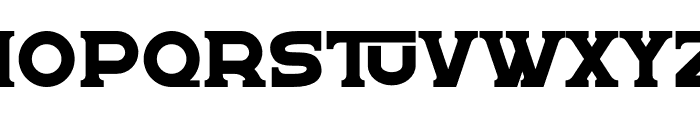 Bertton Font UPPERCASE