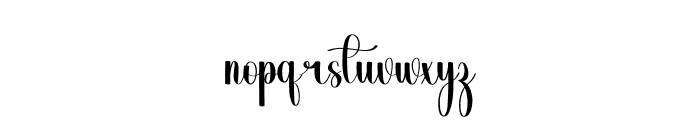 Beseball Font LOWERCASE