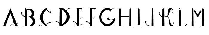 Besho_pharaoh_Regular Font LOWERCASE