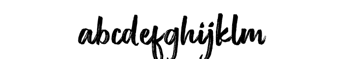 BeskilonBrush Font LOWERCASE