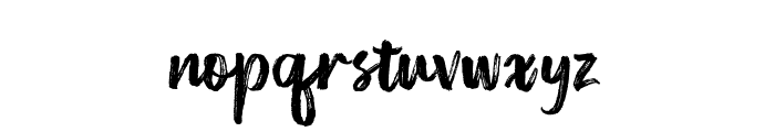 BeskilonBrush Font LOWERCASE