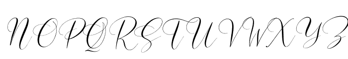 Beslatty Italic Font UPPERCASE