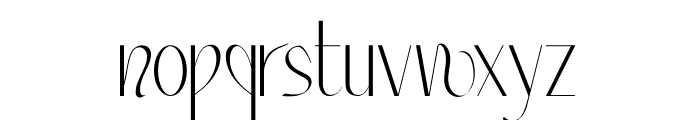 Besmooth Font LOWERCASE