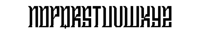 Besovero Font LOWERCASE