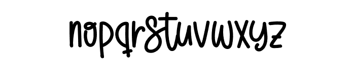 Best Florist Font LOWERCASE