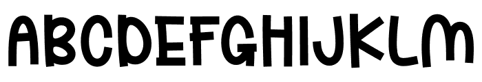 Best Friday Font UPPERCASE