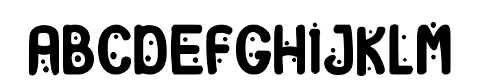 Best Friend Regular Font UPPERCASE