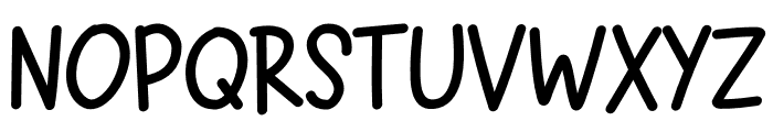 Best Notes Font UPPERCASE