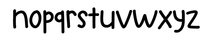 Best Notes Font LOWERCASE