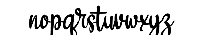 Best Silhouette Font LOWERCASE