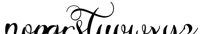 Best Spring Font LOWERCASE