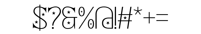 Best Star Font OTHER CHARS