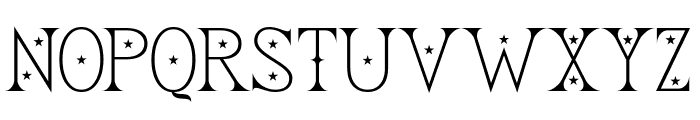 Best Star Font UPPERCASE