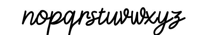 BestFrenRegular Font LOWERCASE