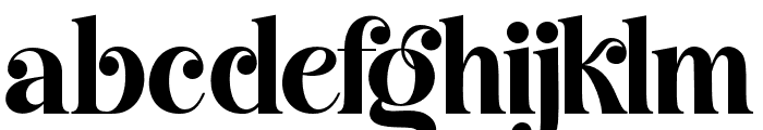 BestSwashed Font LOWERCASE