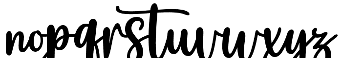 BestYoungladyScript Font LOWERCASE