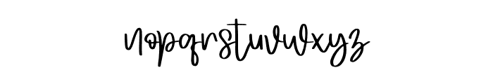 Bestday Font LOWERCASE