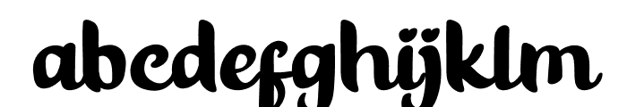 Bester Keefi Font LOWERCASE