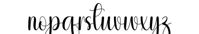 Bestful Font LOWERCASE