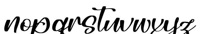 Besthies Italic Font LOWERCASE