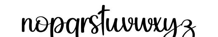 Besti Font LOWERCASE