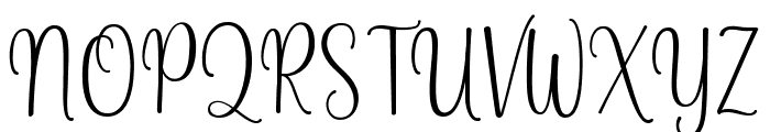 Bestie Forever Regular Font UPPERCASE