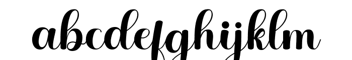 Bestie Script Font LOWERCASE