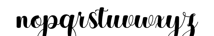 Bestie Script Font LOWERCASE