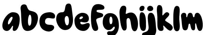 BestieGurls-Regular Font LOWERCASE