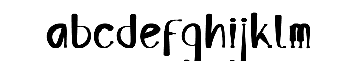 Bestie Font LOWERCASE