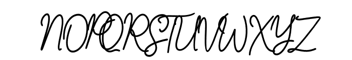 Bestieku Font UPPERCASE