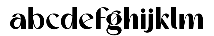 Bestigia-Regular Font LOWERCASE
