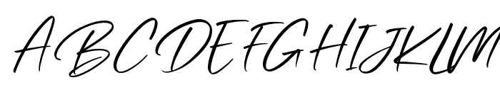 Beston-Italic Font UPPERCASE